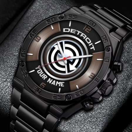Detroit Diesel Truck Personalized New Stainless Steel Hand Watch For Fans