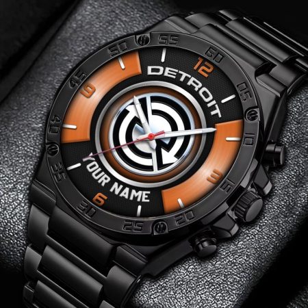 Detroit Diesel Truck Personalized New Stainless Steel Hand Watch For Fans
