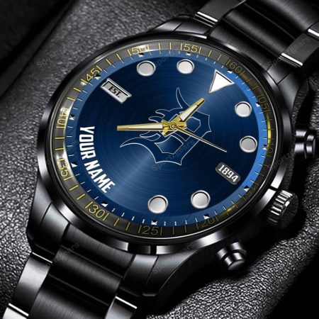 Detroit Tigers MLB Personalized New Black Hand Watch Gift For Fans