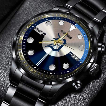 Detroit Tigers MLB Personalized New Black Hand Watch Gift For Fans