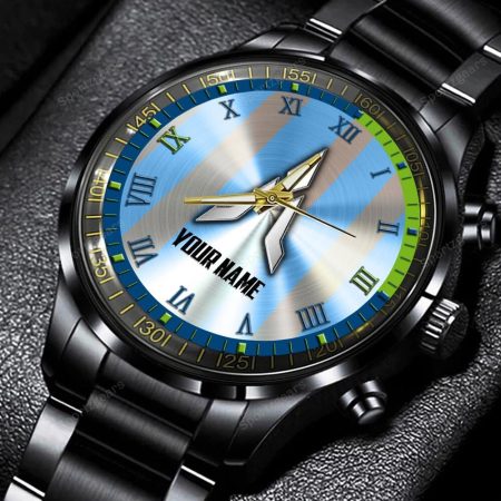 Deutz Fahr Tractor Personalized Black Hand Watch Gift For Fans