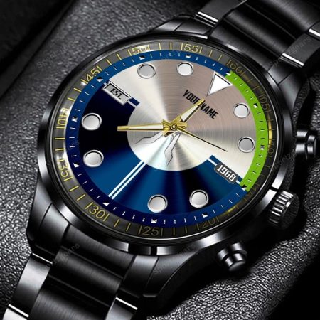 Deutz Fahr Tractor Personalized Black Hand Watch Gift For Fans