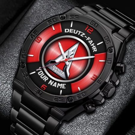 Deutz-Fahr Tractor Personalized New Stainless Steel Hand Watch For Fans