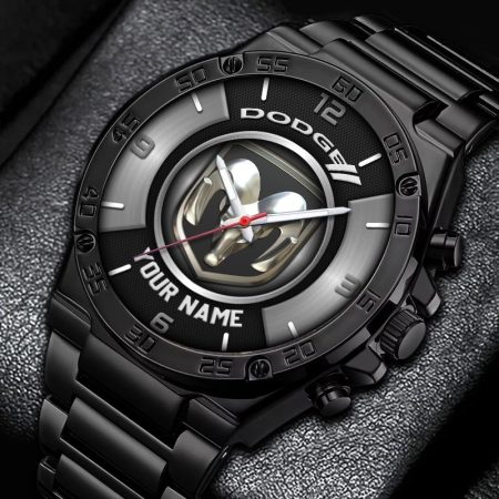 Dodge Motorcycles Personalized New Stainless Steel Hand Watch For Fans