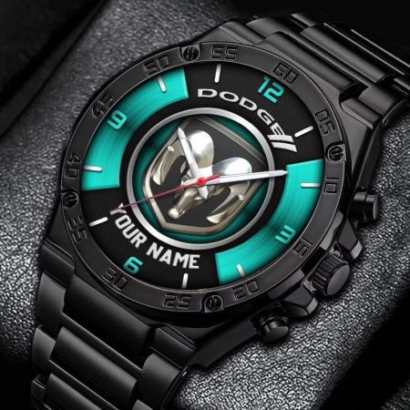 Dodge Motorcycles Personalized New Stainless Steel Hand Watch For Fans