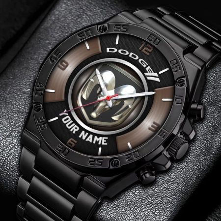 Dodge Motorcycles Personalized New Stainless Steel Hand Watch For Fans