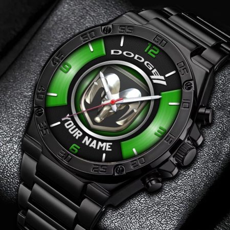 Dodge Motorcycles Personalized New Stainless Steel Hand Watch For Fans