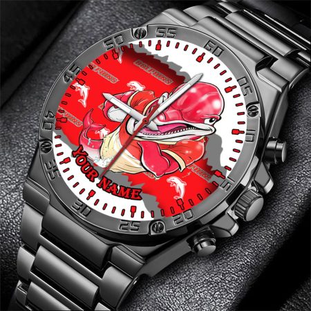 Dolphins NRL Fashion Personalized Watch Men Gift For Fans