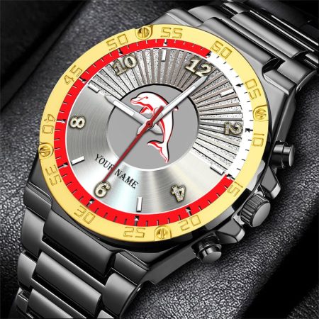 Dolphins NRL New Personalized Watch Men Gift For Fans