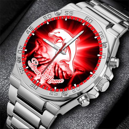 Dolphins NRL New Style Personalized Watch Men Gift For Fans