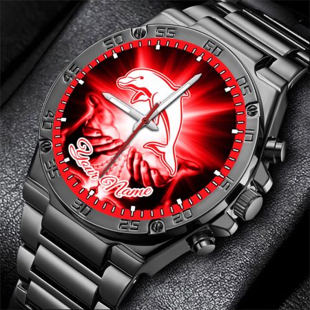 Dolphins NRL New Style Personalized Watch Men Gift For Fans