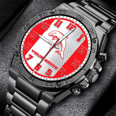 Dolphins NRL Personalized Watch Of Wrist Of Men Gift For Fans
