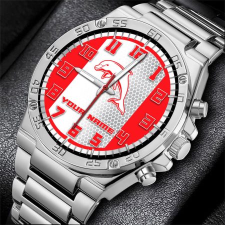 Dolphins NRL Personalized Watch Of Wrist Of Men Gift For Fans