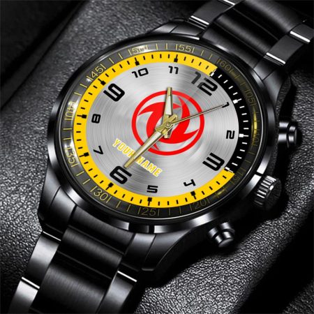 Dongfeng Truck Personalized Black Stainless Steel Hand Watch For Fan