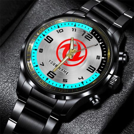 Dongfeng Truck Personalized Black Stainless Steel Hand Watch For Fan