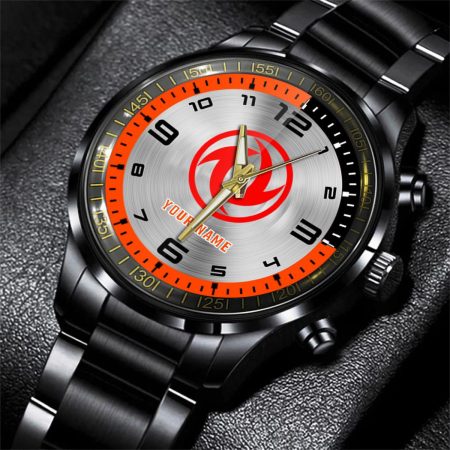 Dongfeng Truck Personalized Black Stainless Steel Hand Watch For Fan