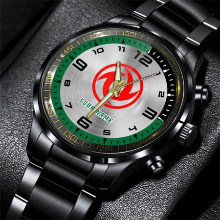 Dongfeng Truck Personalized Black Stainless Steel Hand Watch For Fan
