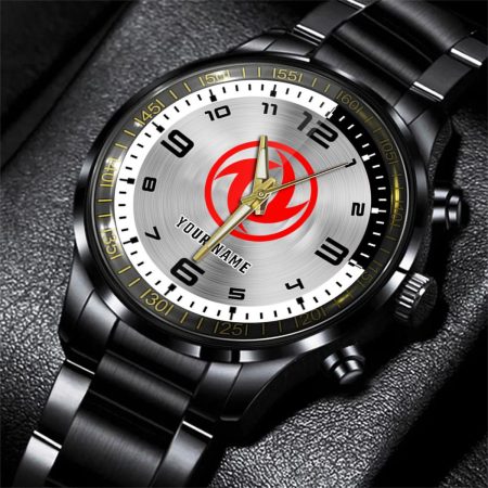 Dongfeng Truck Personalized Black Stainless Steel Hand Watch For Fan