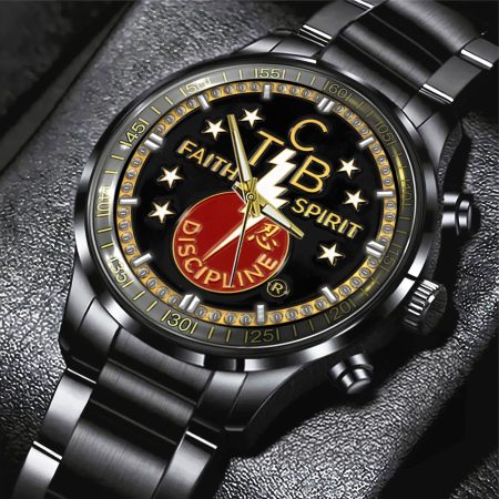 Elvis Presley Music Black Stainless Steel Watch Gift For Fan