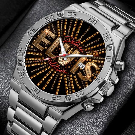 Elvis Presley Music Gentleman Stainless Steel Watch Gift For Fan