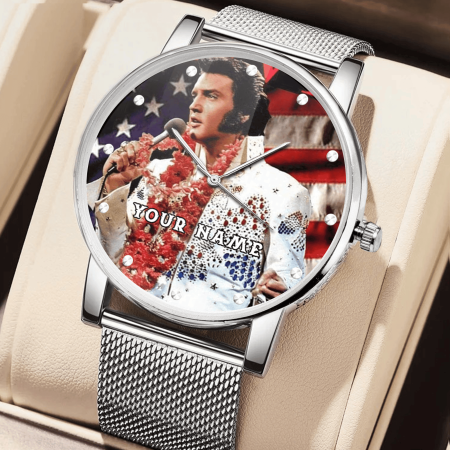 Elvis Presley Music Personalized Women Hand Watch Gifts For Fans