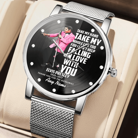 Elvis Presley Music Personalized Women Hand Watch Gifts For Fans