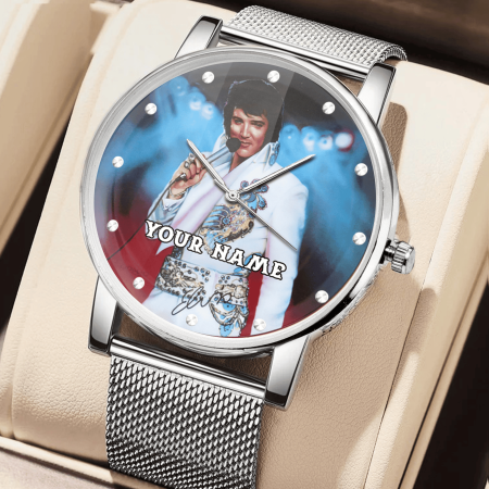 Elvis Presley Music Personalized Women Hand Watch Gifts For Fans