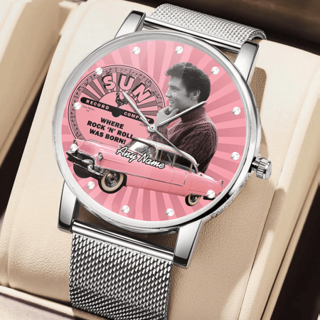 Elvis Presley Music Personalized Women Hand Watch Gifts For Fans