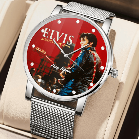 Elvis Presley Music Personalized Women Hand Watch Gifts For Fans