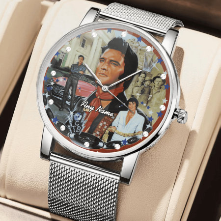 Elvis Presley Music Personalized Women Hand Watch Gifts For Fans