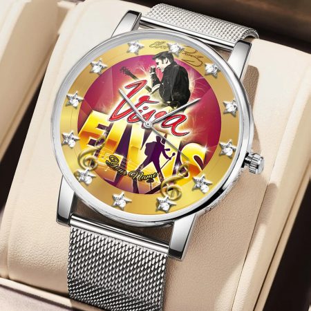 Elvis Presley Music Personalized Women Hand Watch Gifts For Fans