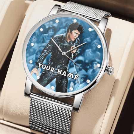 Elvis Presley Music Personalized Women Hand Watch Gifts For Fans
