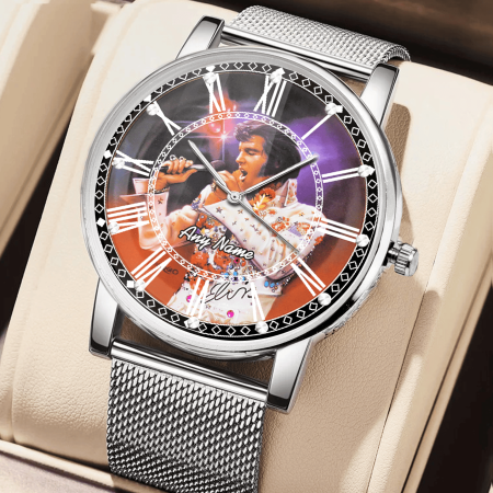 Elvis Presley Music Personalized Women Hand Watch Gifts For Fans