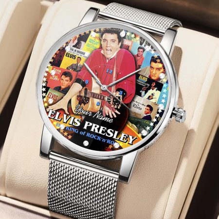 Elvis Presley Music Personalized Women Hand Watch Gifts For Fans