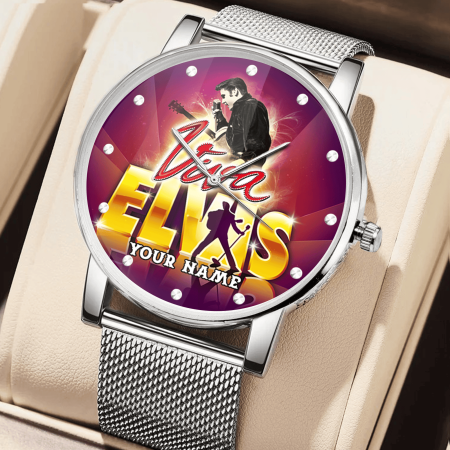 Elvis Presley Music Personalized Women Hand Watch Gifts For Fans