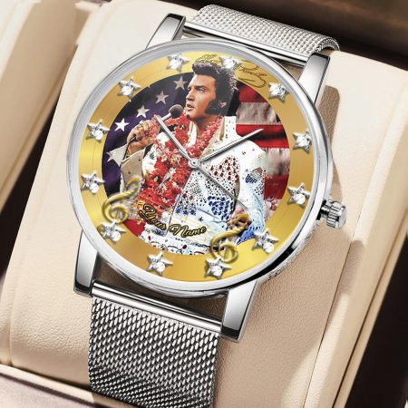 Elvis Presley Music Personalized Women Hand Watch Gifts For Fans