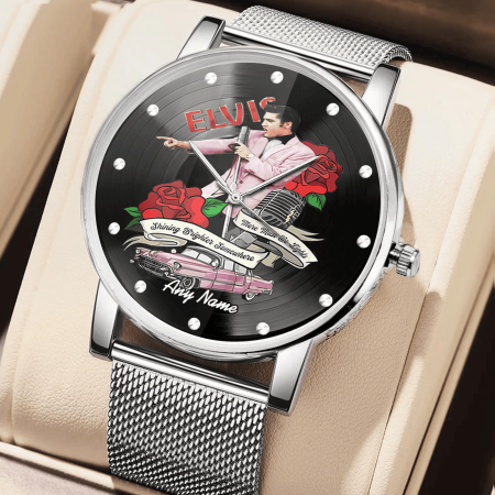 Elvis Presley Music Personalized Women Hand Watch Gifts For Fans