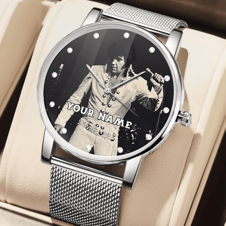 Elvis Presley Music Personalized Women Hand Watch Gifts For Fans