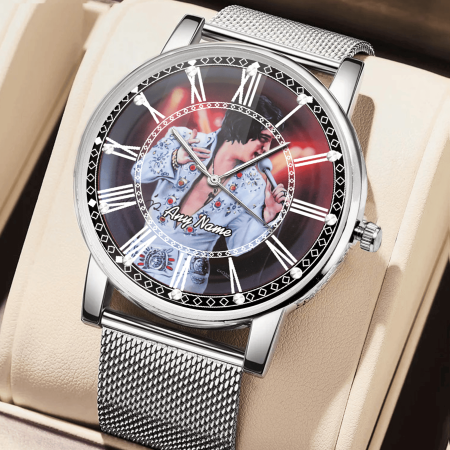 Elvis Presley Music Personalized Women Hand Watch Gifts For Fans