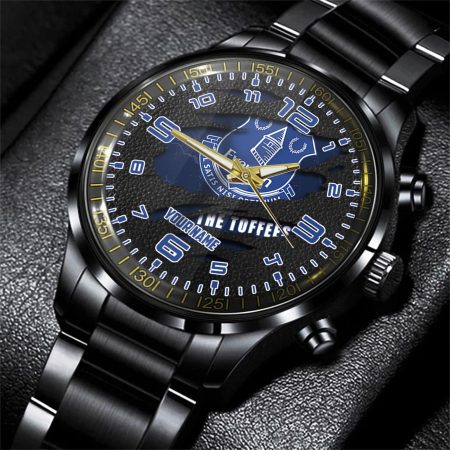 Everton EPL Personalized 3D Men Hand Watch Gift For Fans For Father