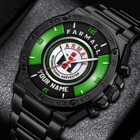 Farmall Tractor Personalized New Stainless Steel Hand Watch For Fans