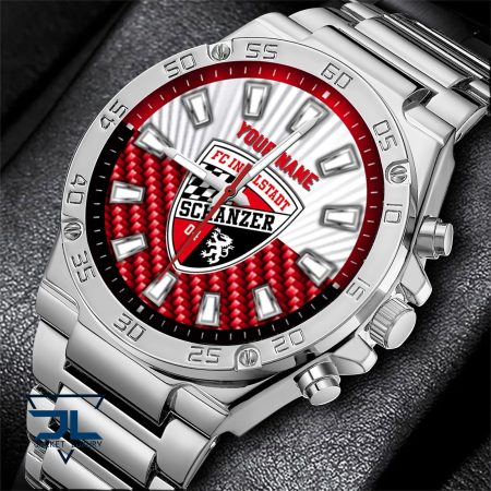 FC Ingolstadt Bundesliga Personalized Hand Watch For Fans