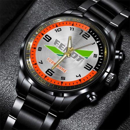 Fendt Car Personalized Black Stainless Steel Hand Watch For Fan