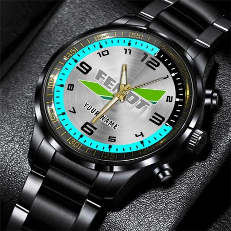 Fendt Car Personalized Black Stainless Steel Hand Watch For Fan