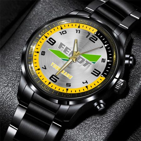 Fendt Car Personalized Black Stainless Steel Hand Watch For Fan