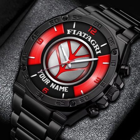 Fiatagri Tractor Personalized New Stainless Steel Hand Watch For Fans
