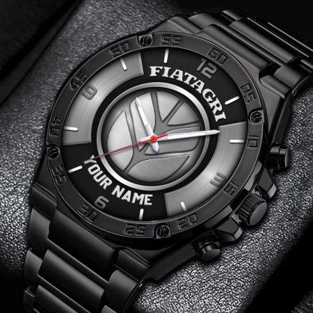 Fiatagri Tractor Personalized New Stainless Steel Hand Watch For Fans