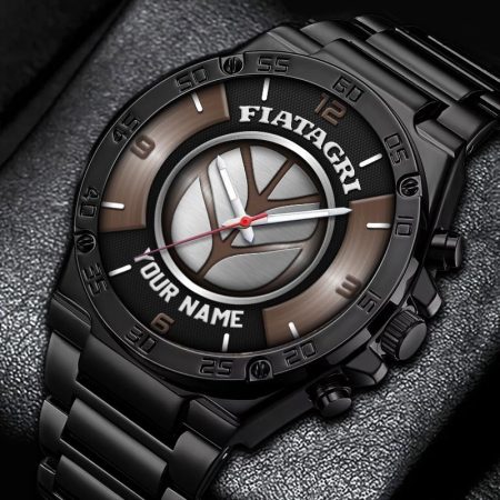 Fiatagri Tractor Personalized New Stainless Steel Hand Watch For Fans