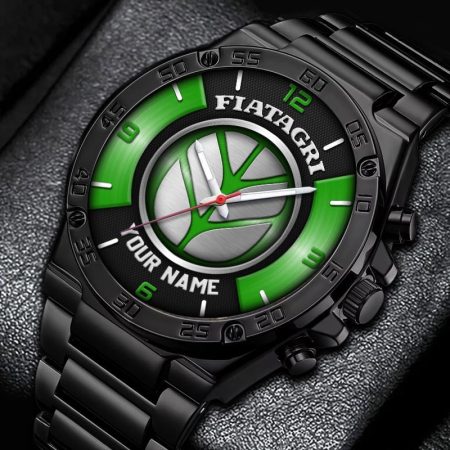 Fiatagri Tractor Personalized New Stainless Steel Hand Watch For Fans