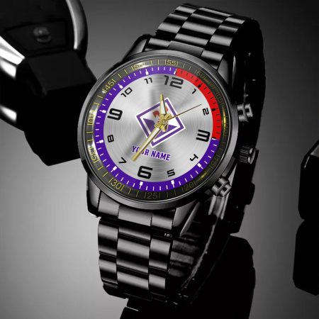 Fiorentina Serie A Personalized New Black Hand Watch Gifts For Fans